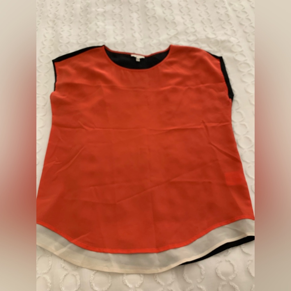 Joie woman’s silk top.